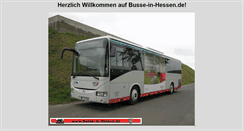 Desktop Screenshot of busse-in-hessen.de